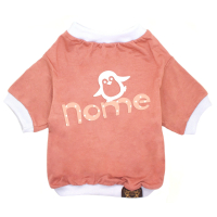 Blusa Pinguinziiiinho - com Nome do Pet-Rosé-Peso Indicado: 1 a 2,5Kg