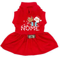 Vestido Presentinho Mamãe Noel - Coleção Natalina